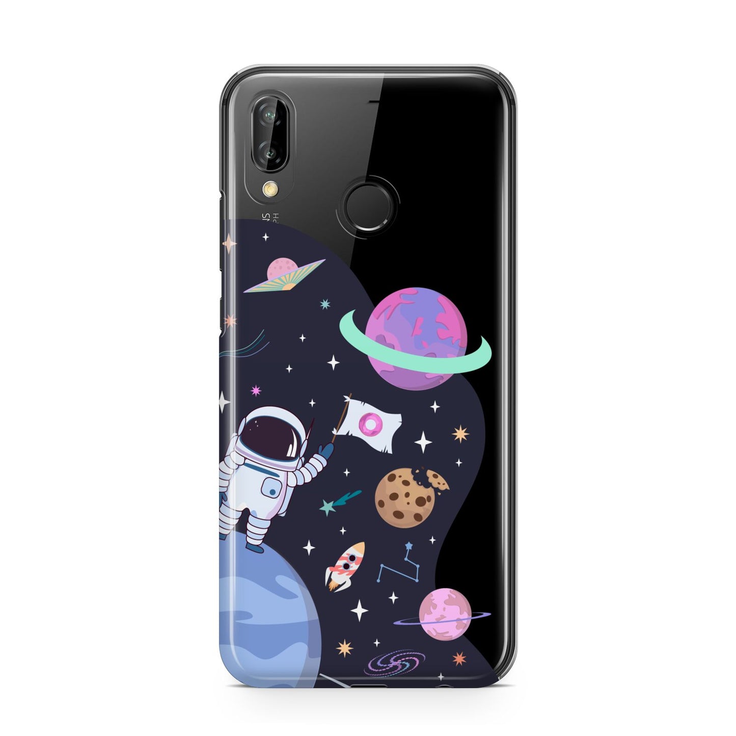 Candyland Galaxy Custom Initial Huawei P20 Lite Phone Case