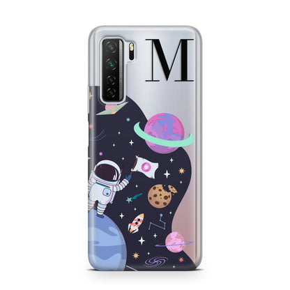 Candyland Galaxy Custom Initial Huawei P40 Lite 5G Phone Case