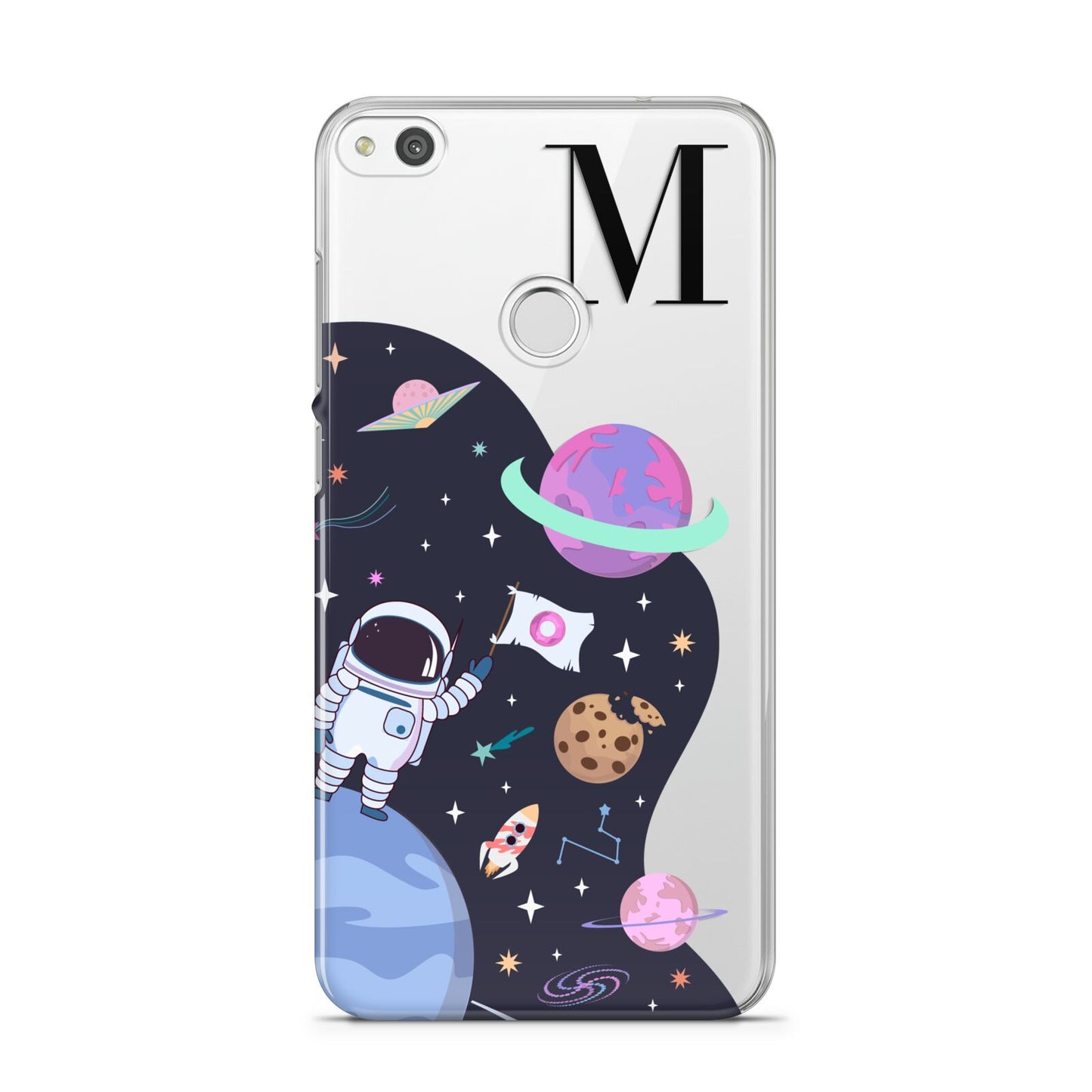 Candyland Galaxy Custom Initial Huawei P8 Lite Case