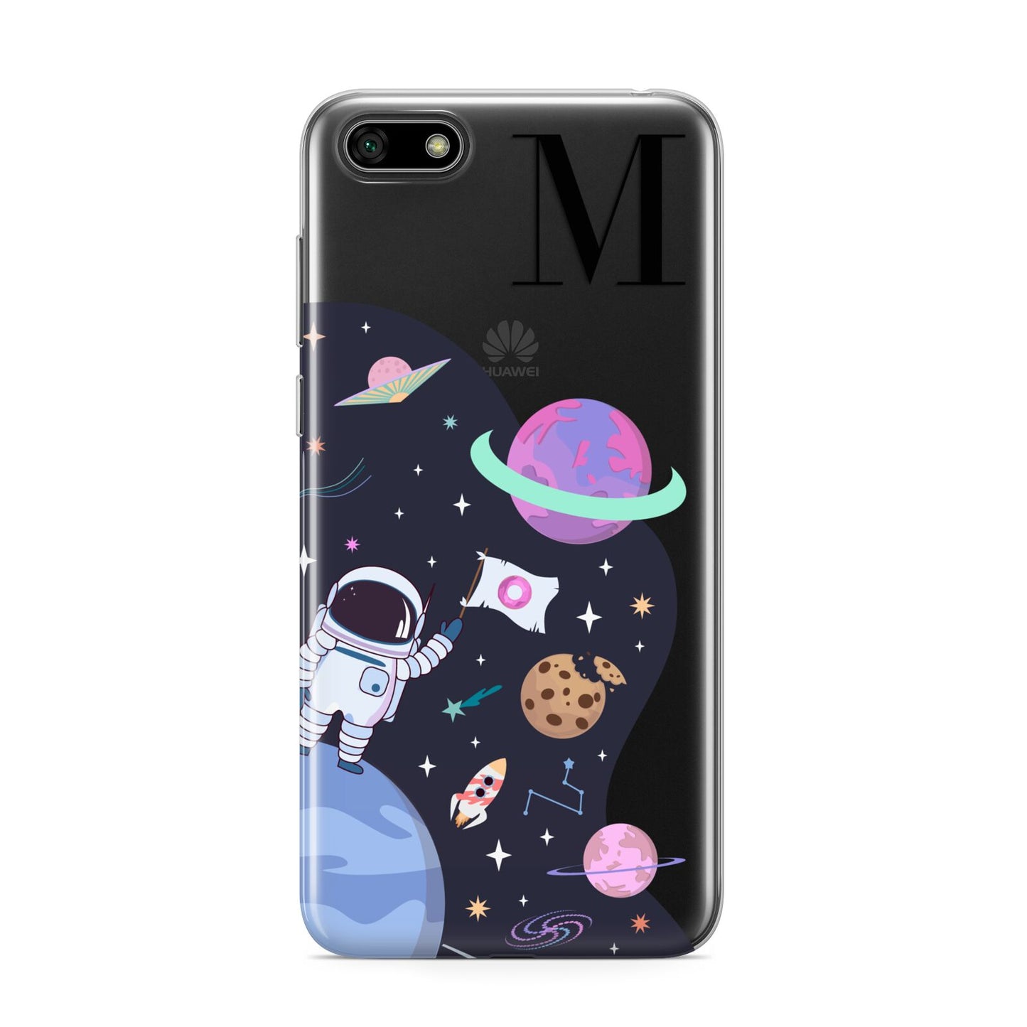 Candyland Galaxy Custom Initial Huawei Y5 Prime 2018 Phone Case