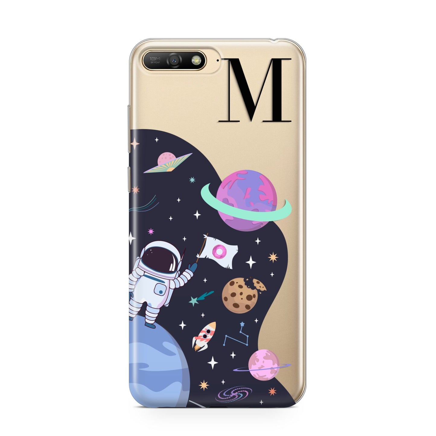 Candyland Galaxy Custom Initial Huawei Y6 2018