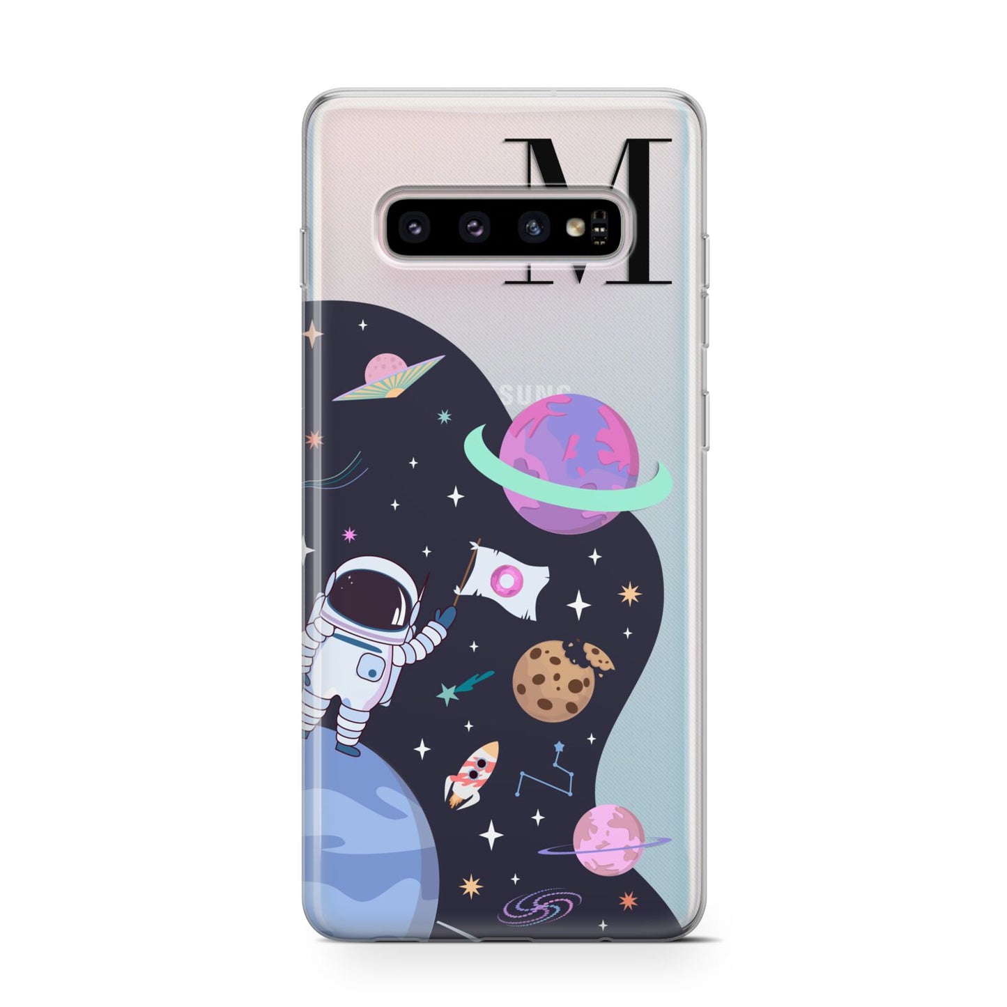 Candyland Galaxy Custom Initial Protective Samsung Galaxy Case