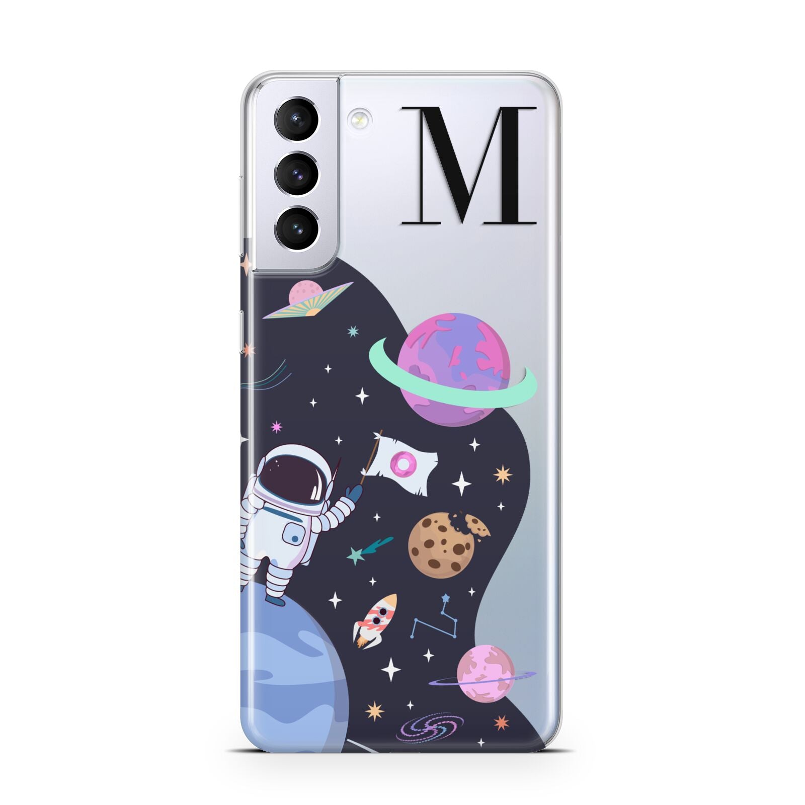 Candyland Galaxy Custom Initial Samsung S21 Plus Case