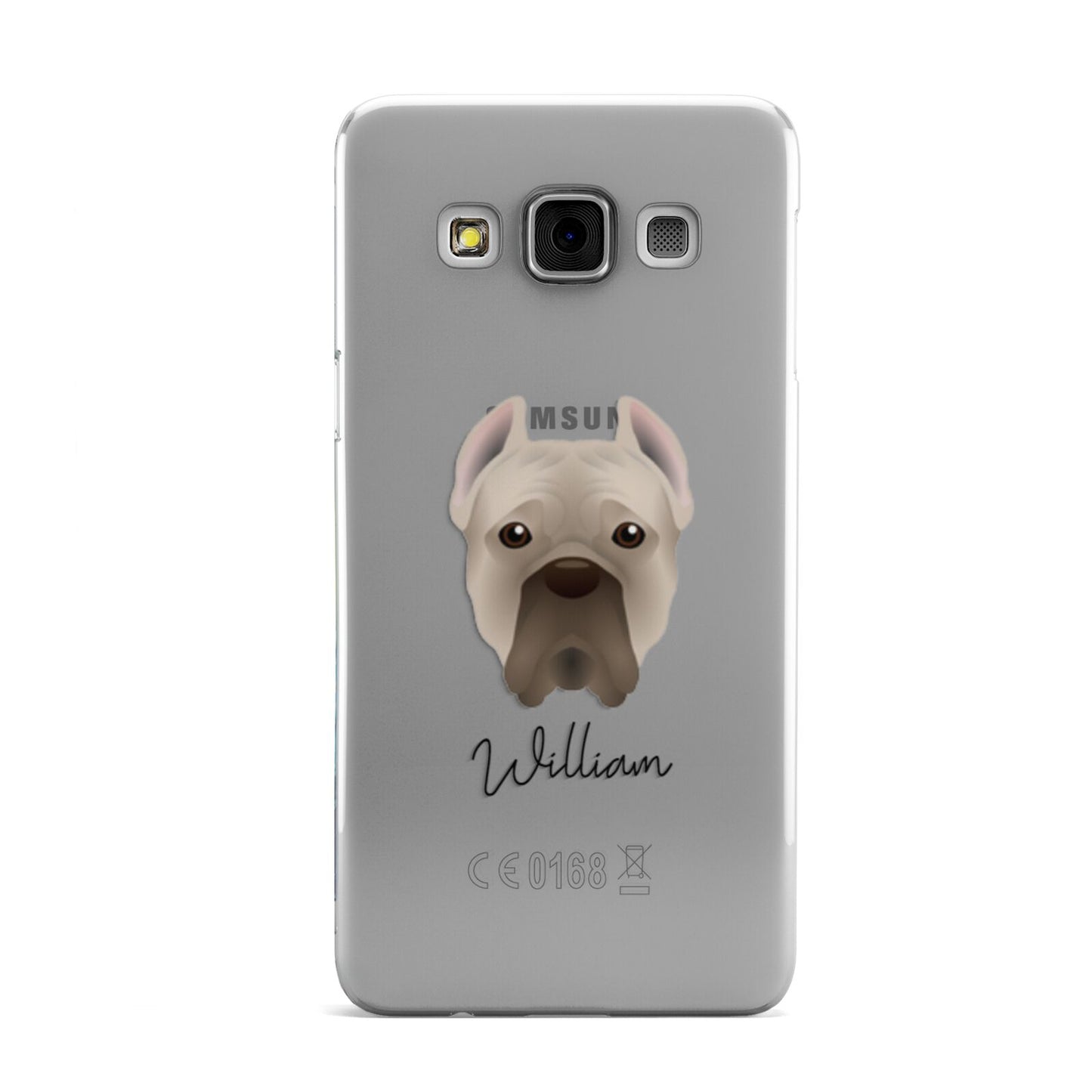 Cane Corso Italiano Personalised Samsung Galaxy A3 Case