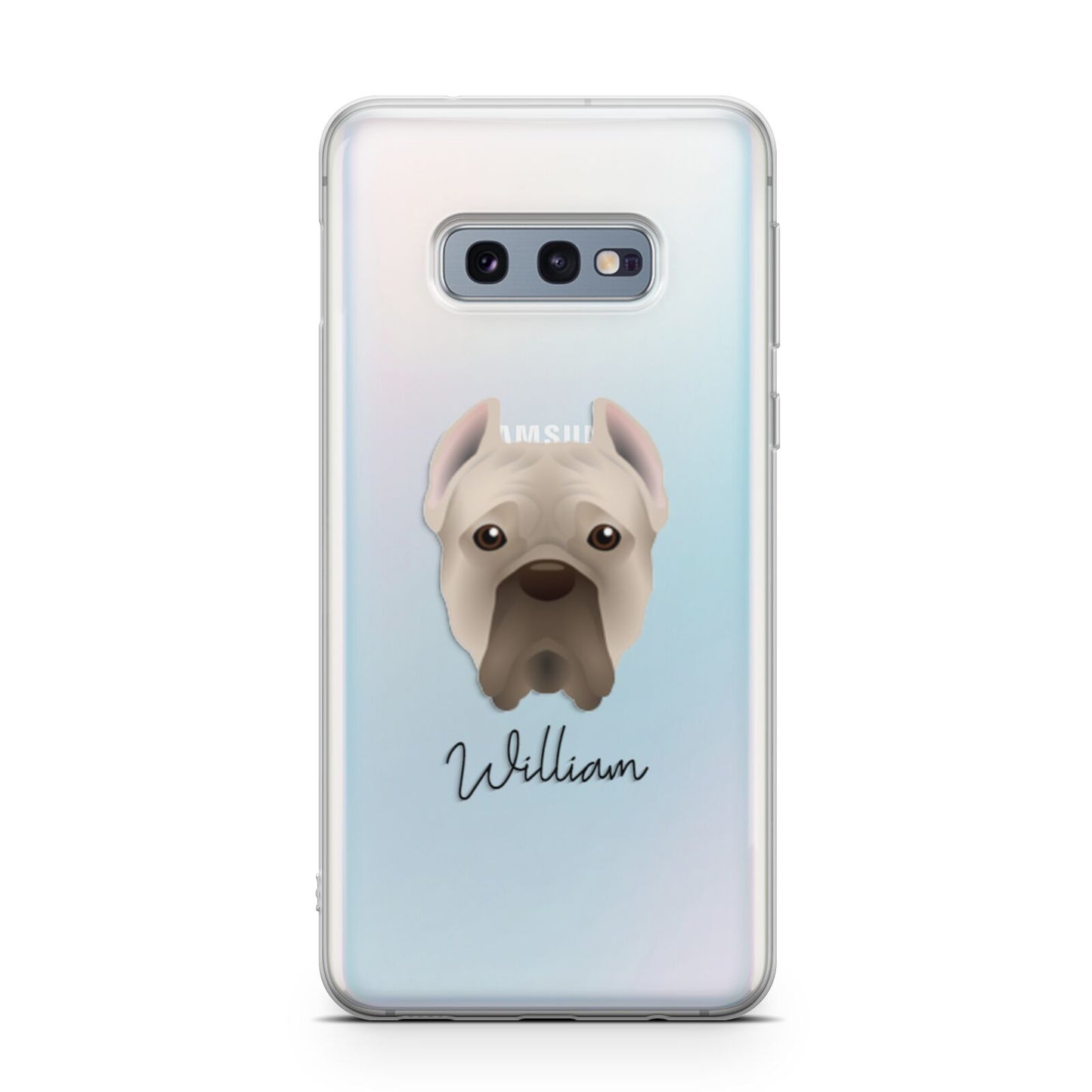 Cane Corso Italiano Personalised Samsung Galaxy S10E Case