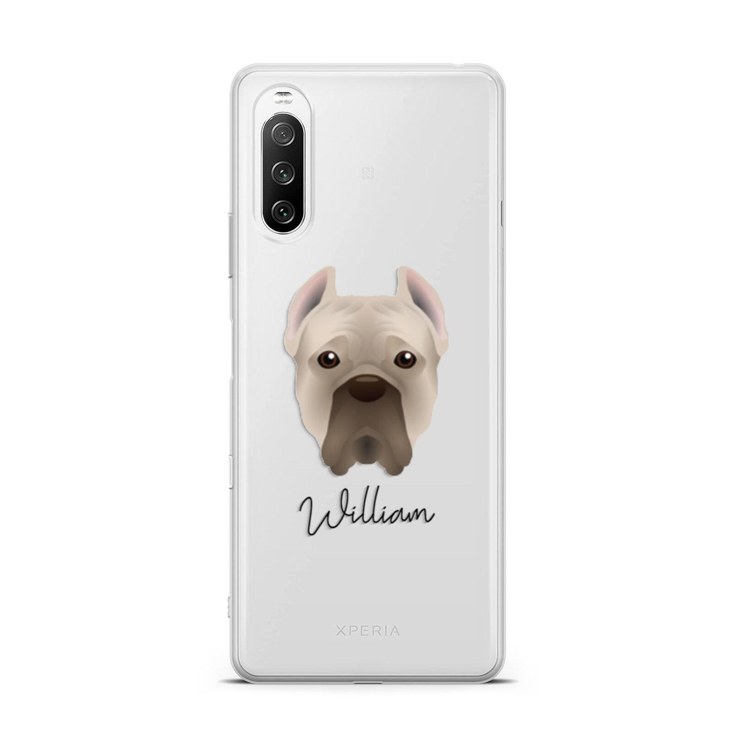 Cane Corso Italiano Personalised Sony Xperia 10 III Case