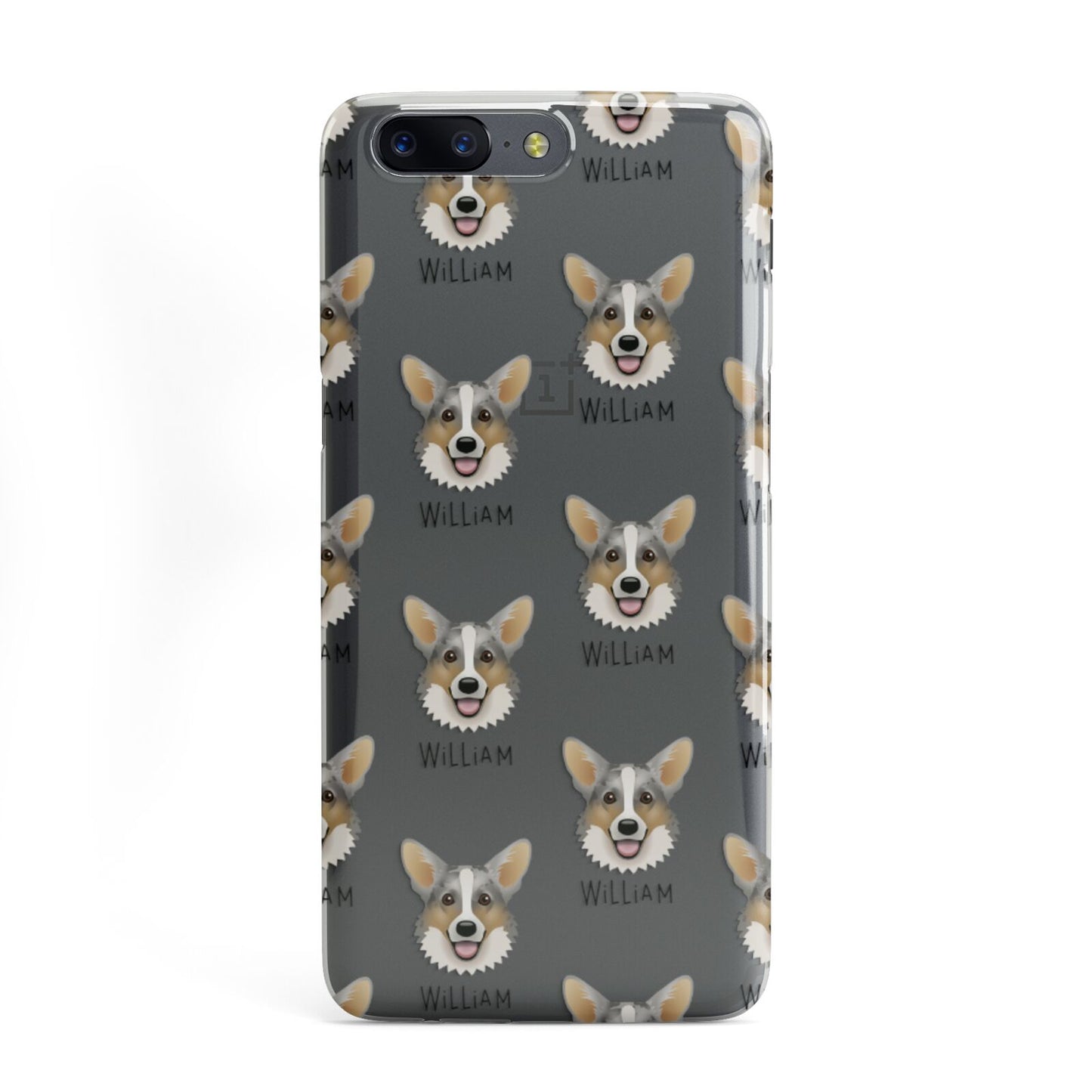 Cardigan Welsh Corgi Icon with Name OnePlus Case