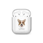 Cardigan Welsh Corgi Personalised AirPods Case