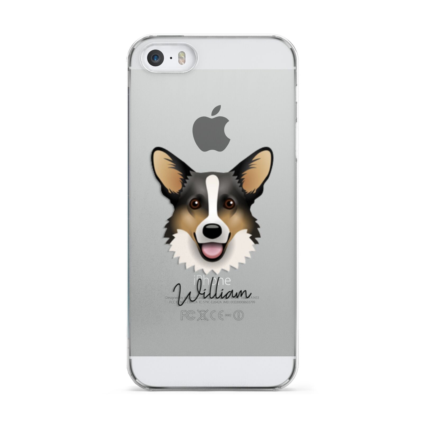 Cardigan Welsh Corgi Personalised Apple iPhone 5 Case