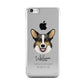 Cardigan Welsh Corgi Personalised Apple iPhone 5c Case