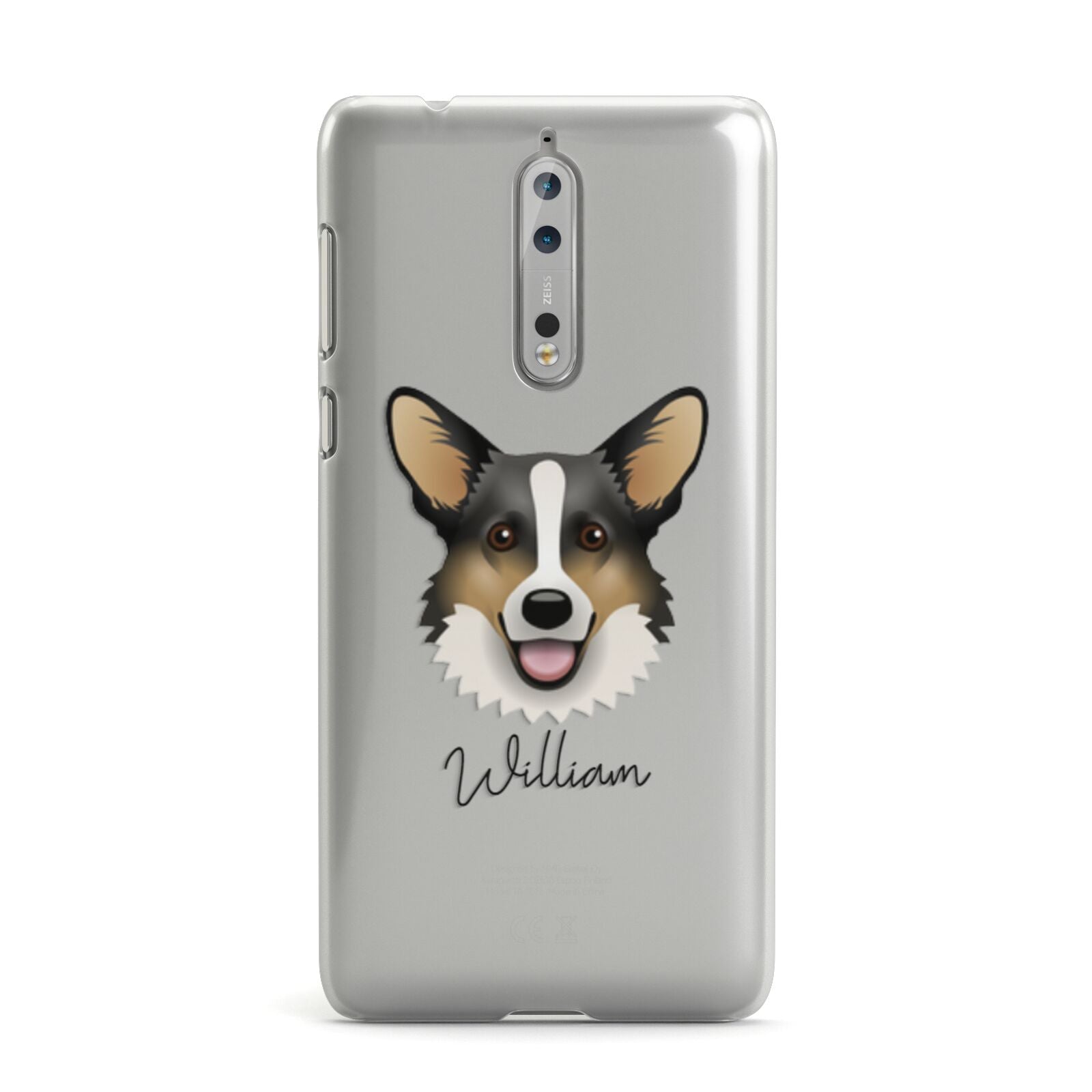 Cardigan Welsh Corgi Personalised Nokia Case