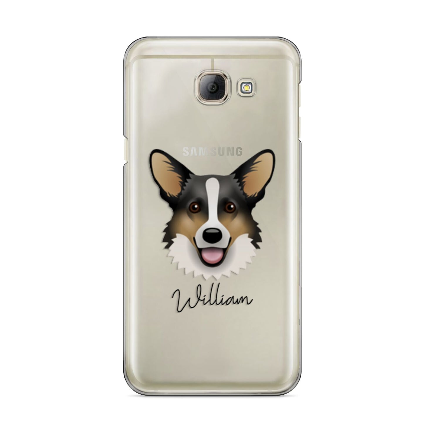 Cardigan Welsh Corgi Personalised Samsung Galaxy A8 2016 Case