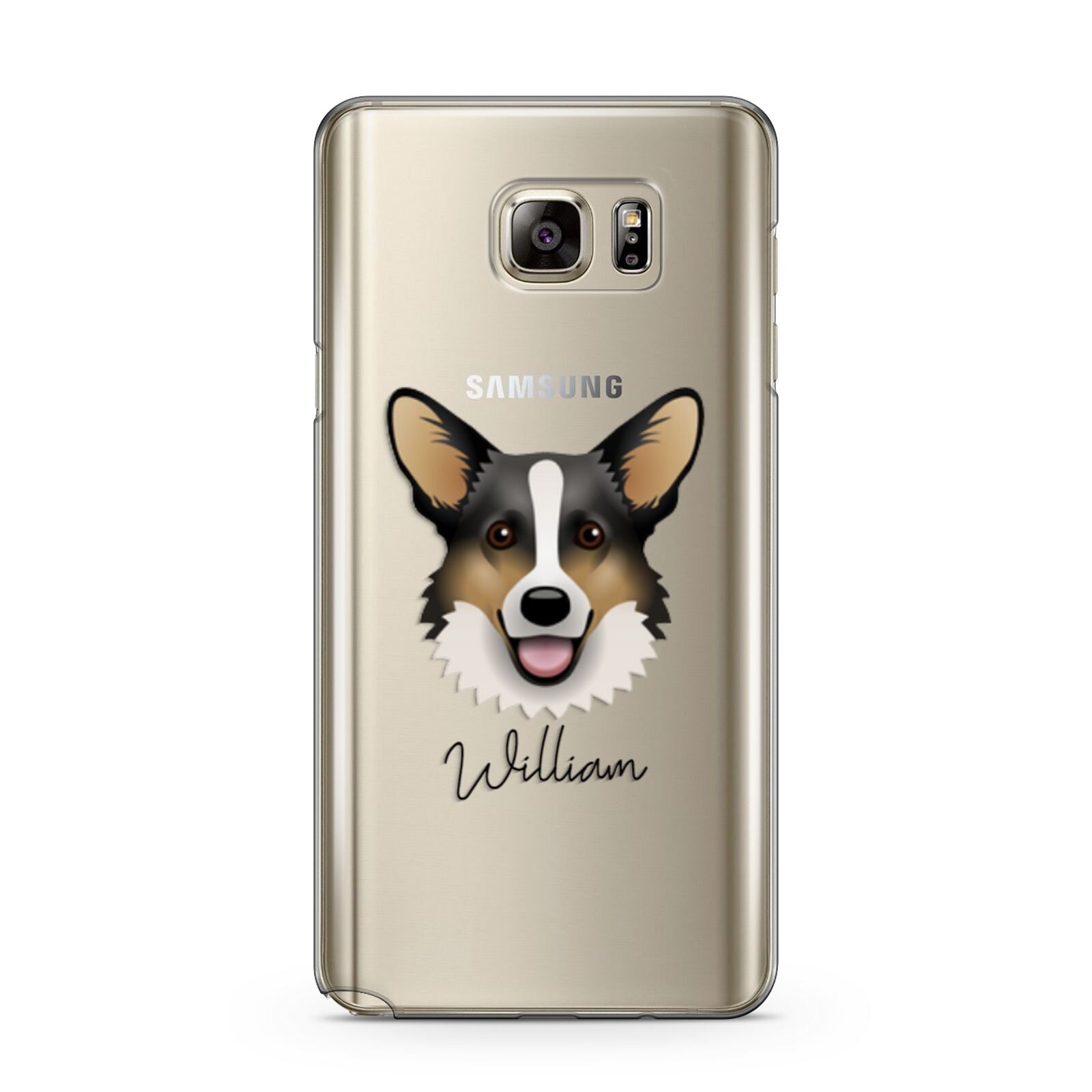 Cardigan Welsh Corgi Personalised Samsung Galaxy Note 5 Case
