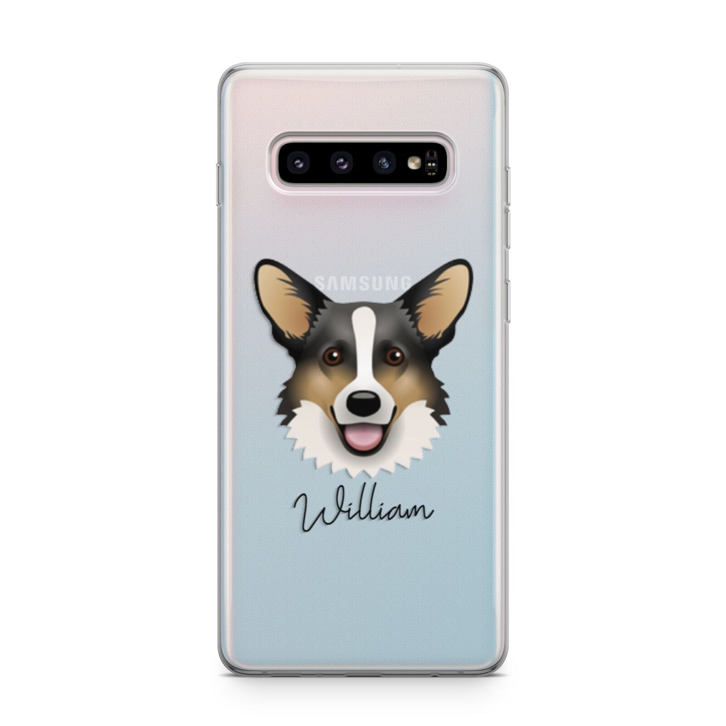 Cardigan Welsh Corgi Personalised Samsung Galaxy S10 Plus Case