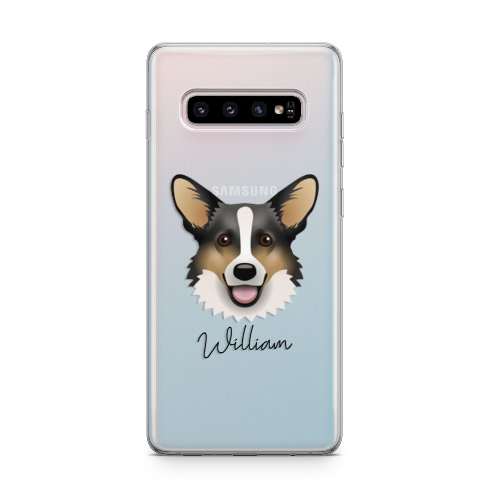 Cardigan Welsh Corgi Personalised Samsung Galaxy S10 Plus Case