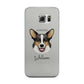 Cardigan Welsh Corgi Personalised Samsung Galaxy S6 Edge Case