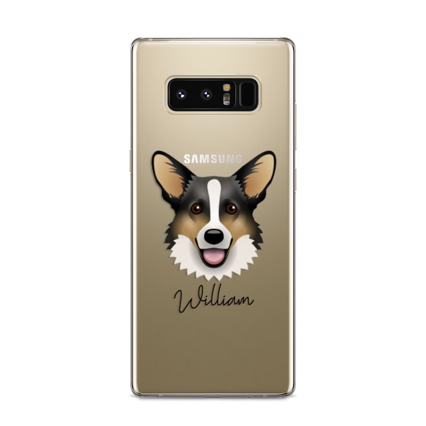 Cardigan Welsh Corgi Personalised Samsung Galaxy S8 Case