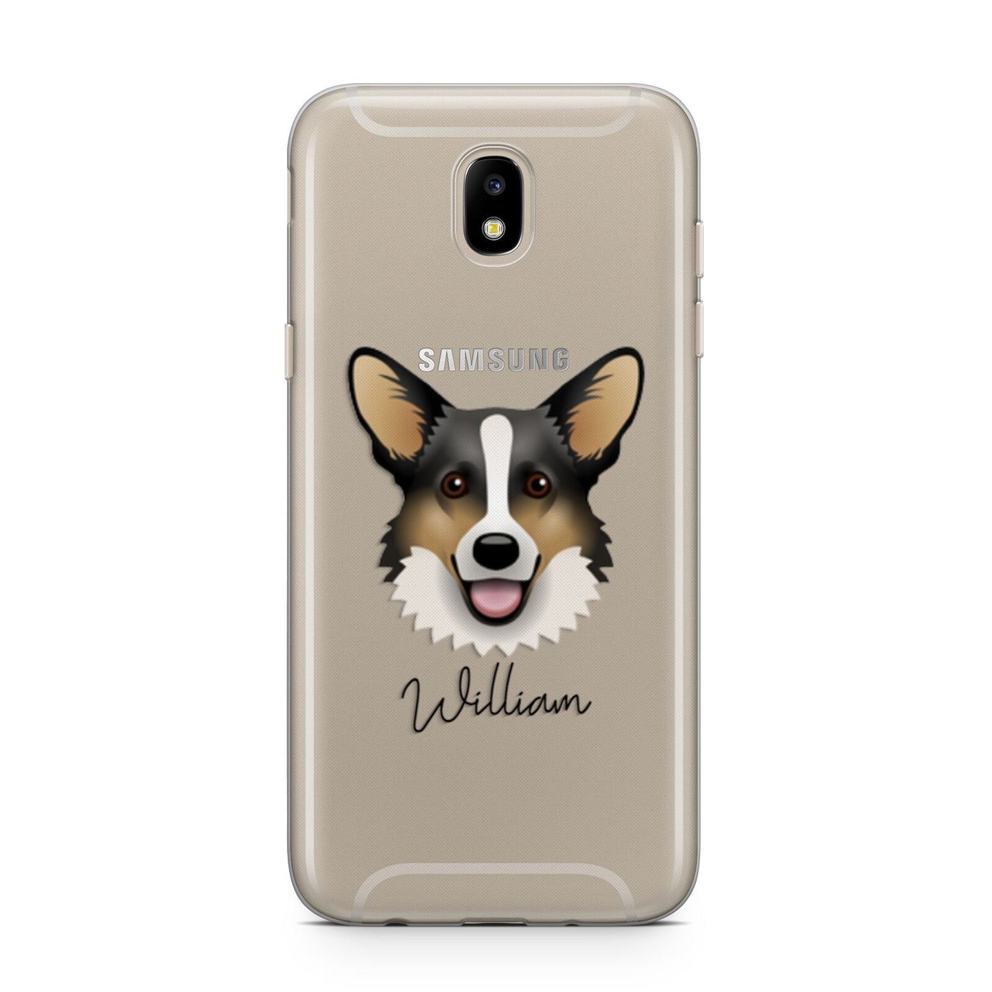 Cardigan Welsh Corgi Personalised Samsung J5 2017 Case