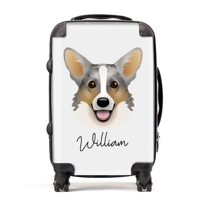 Cardigan Welsh Corgi Personalised Suitcase