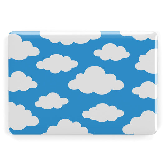 Cartoon Clouds and Blue Sky Apple MacBook Case