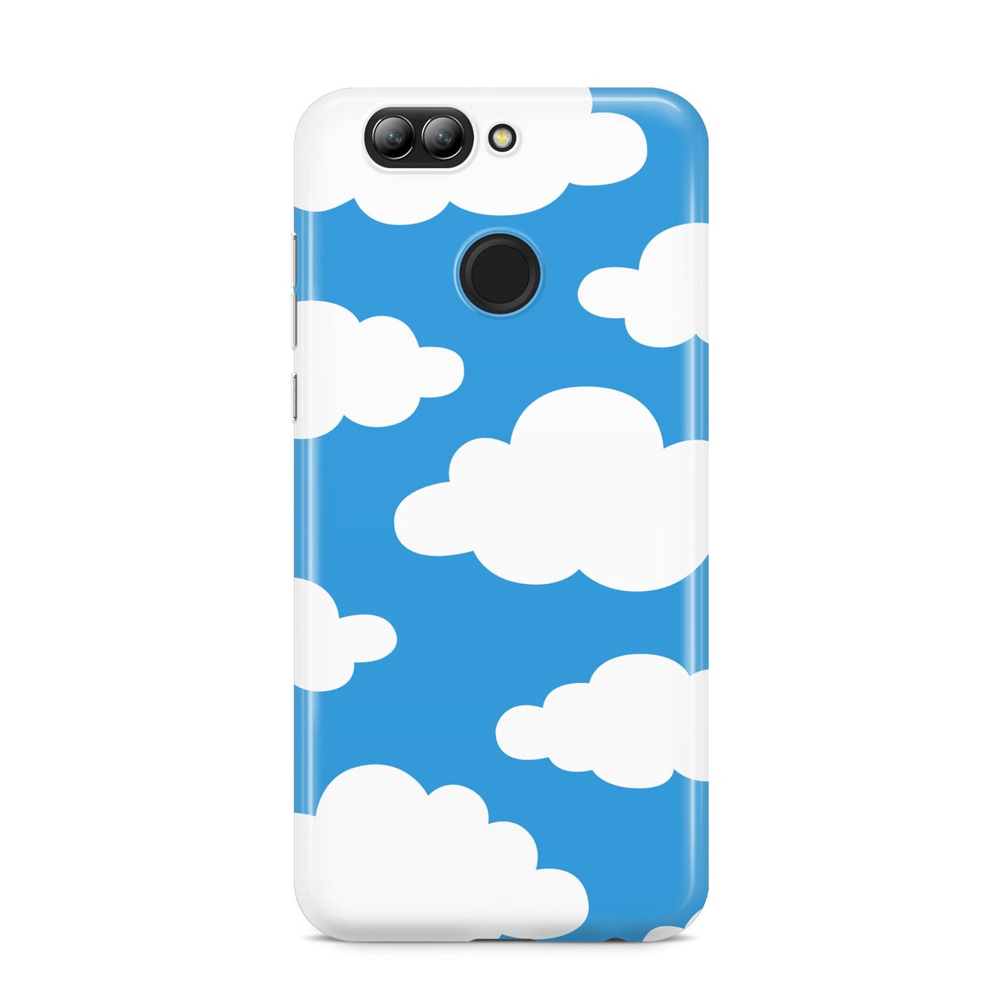 Cartoon Clouds and Blue Sky Huawei Nova 2s Phone Case