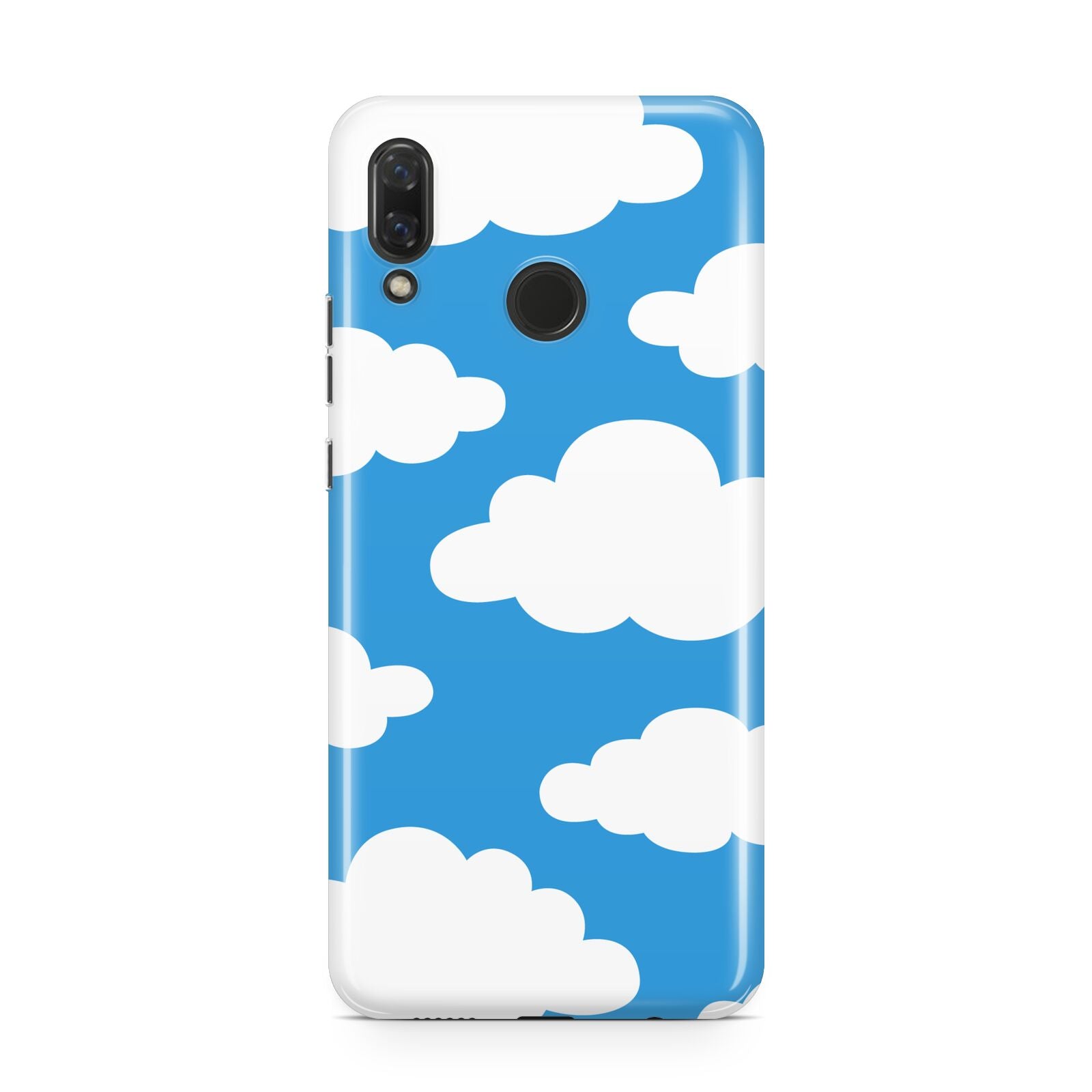 Cartoon Clouds and Blue Sky Huawei Nova 3 Phone Case