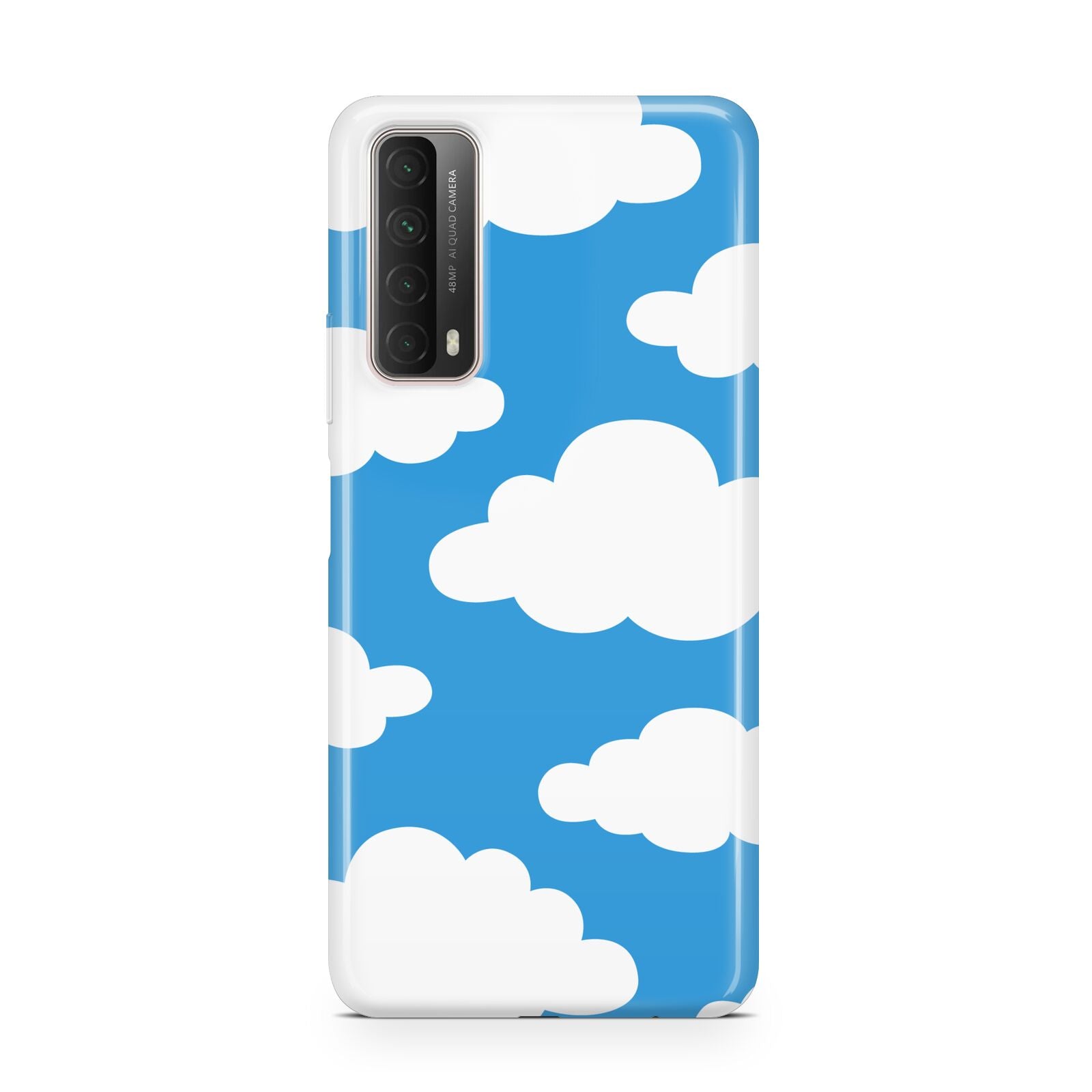 Cartoon Clouds and Blue Sky Huawei P Smart 2021