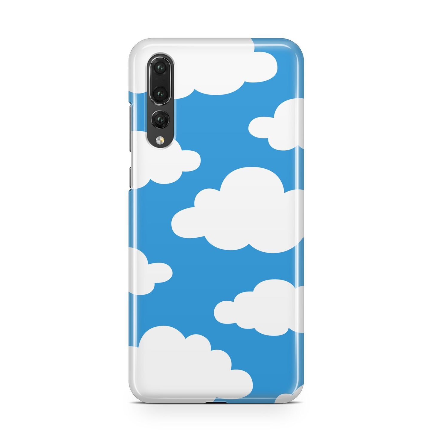 Cartoon Clouds and Blue Sky Huawei P20 Pro Phone Case