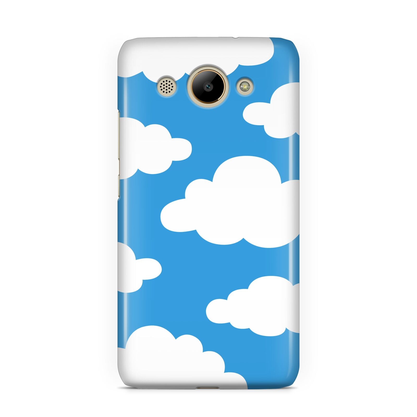 Cartoon Clouds and Blue Sky Huawei Y3 2017