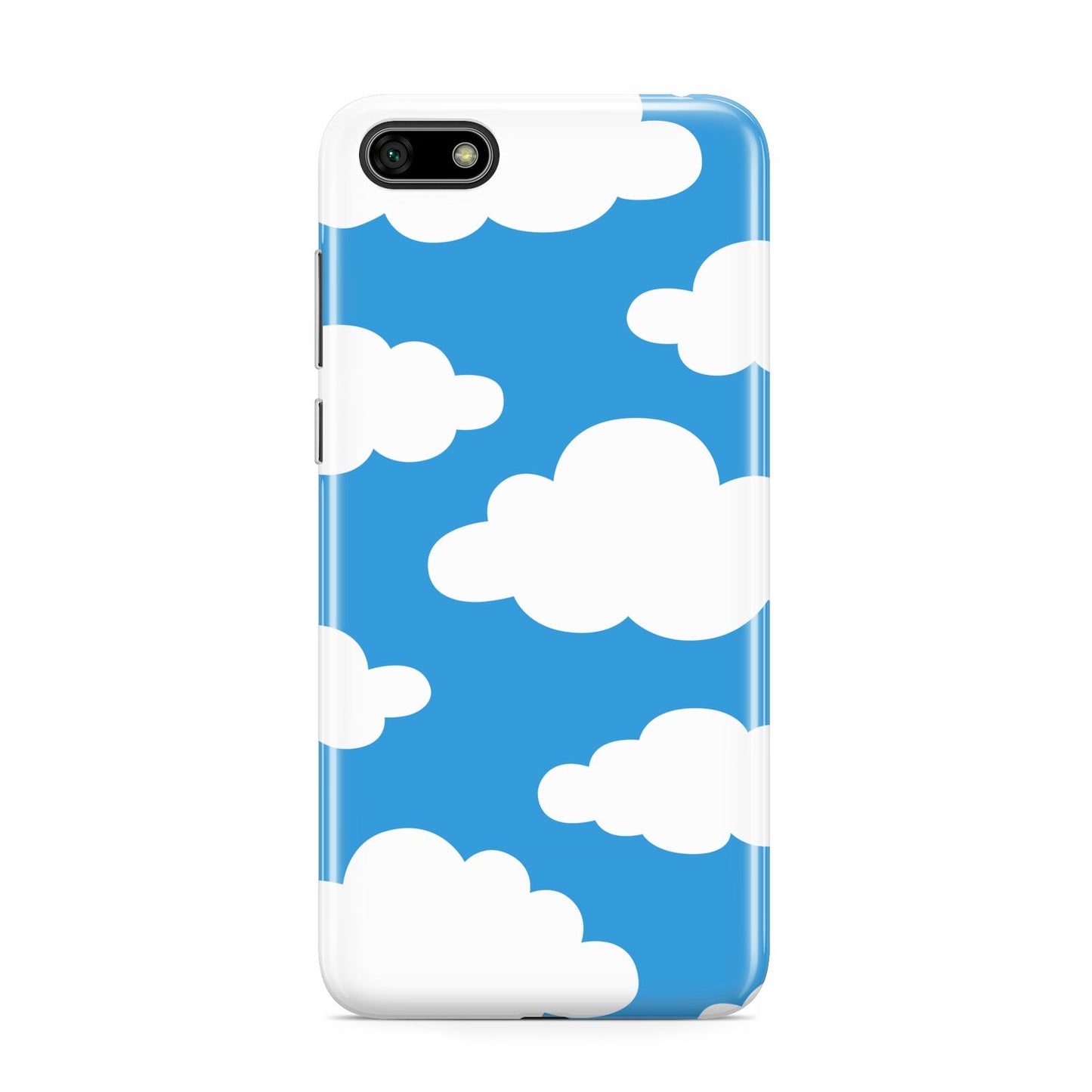 Cartoon Clouds and Blue Sky Huawei Y5 Prime 2018 Phone Case