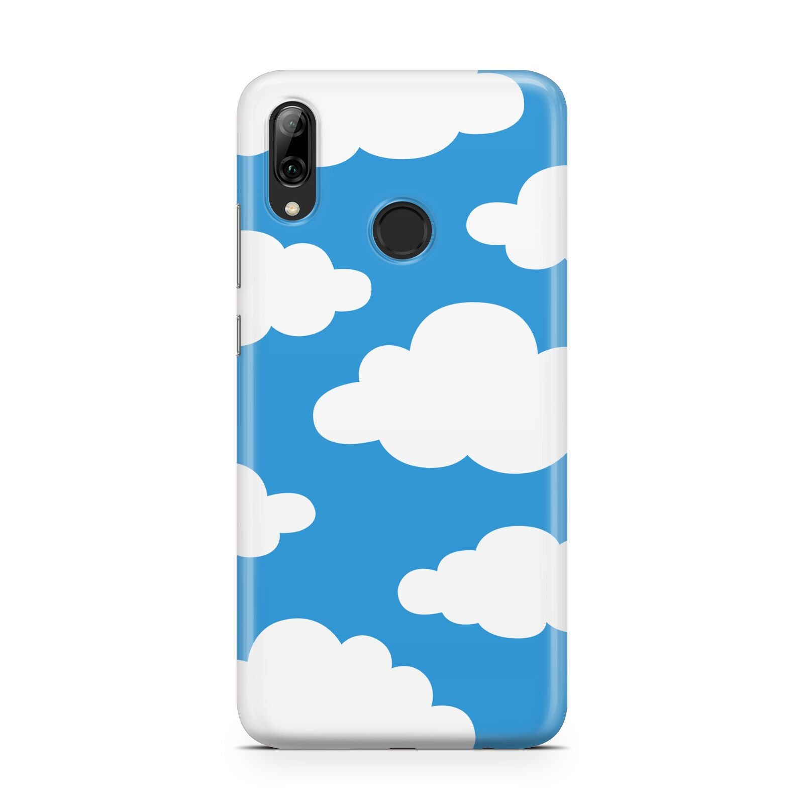 Cartoon Clouds and Blue Sky Huawei Y7 2019