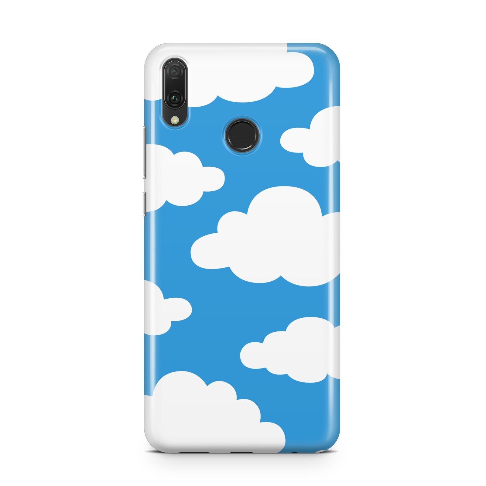 Cartoon Clouds and Blue Sky Huawei Y9 2019