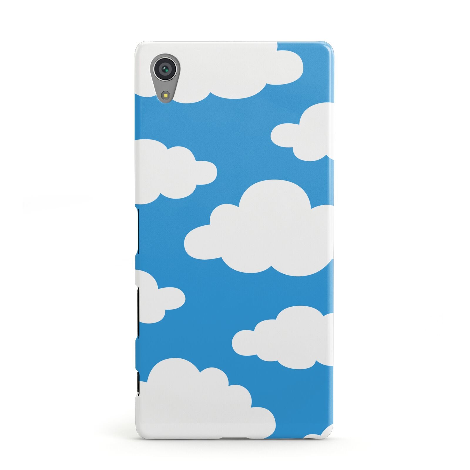 Cartoon Clouds and Blue Sky Sony Xperia Case