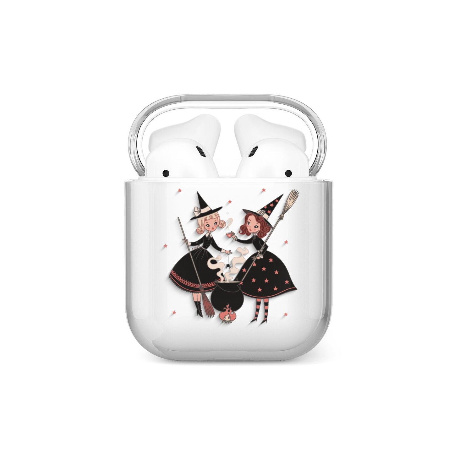 Cartoon Witch Girls AirPods Case