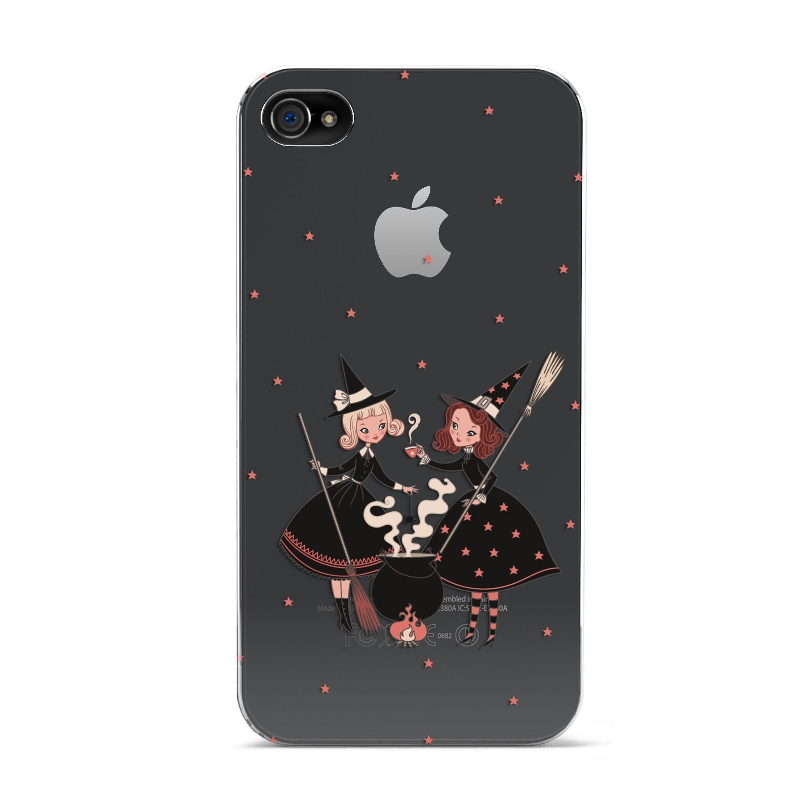 Cartoon Witch Girls Apple iPhone 4s Case