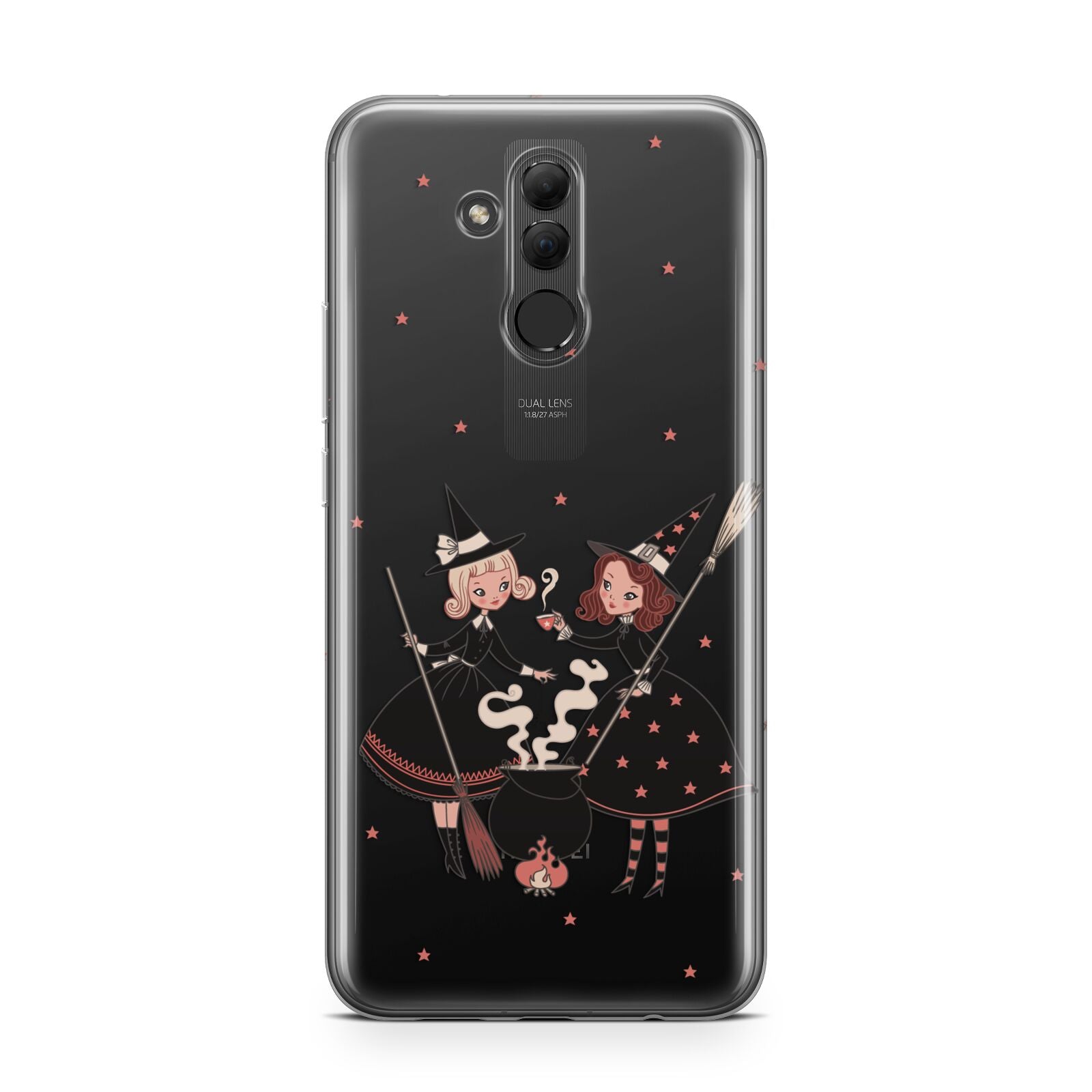 Cartoon Witch Girls Huawei Mate 20 Lite