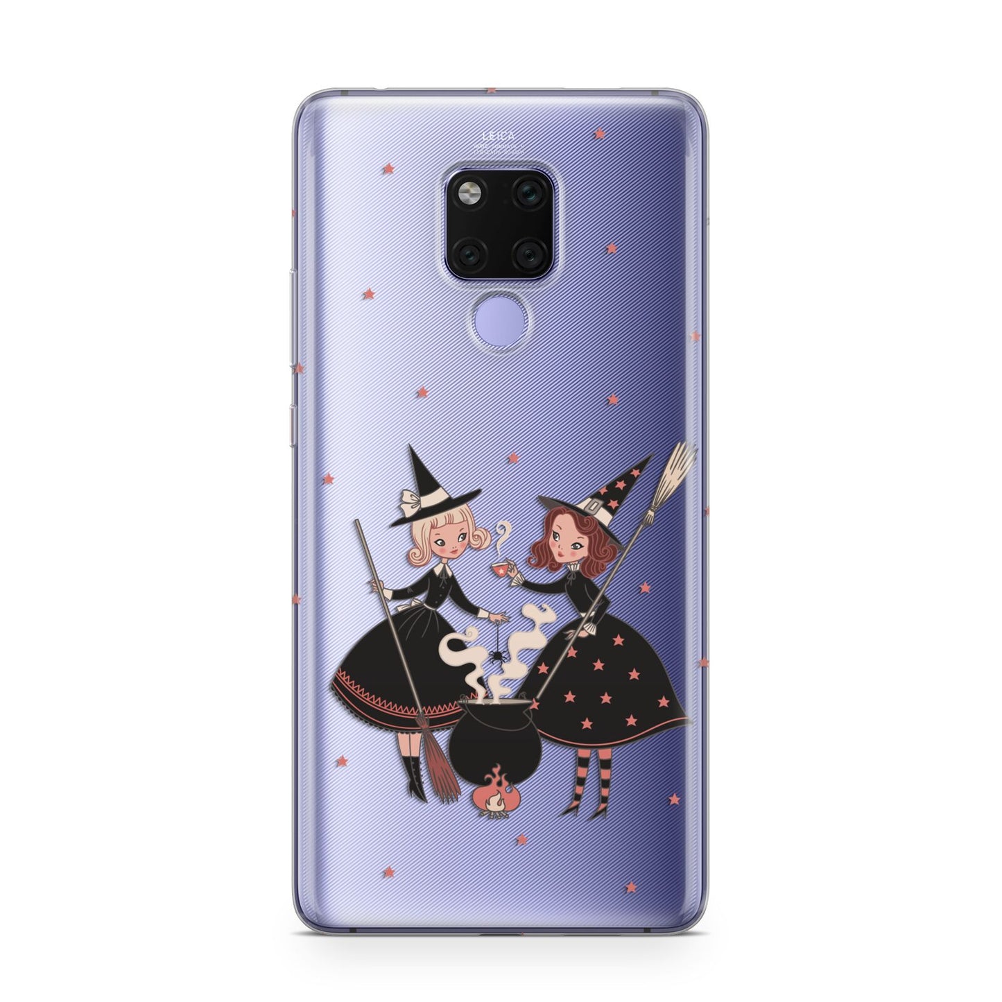 Cartoon Witch Girls Huawei Mate 20X Phone Case