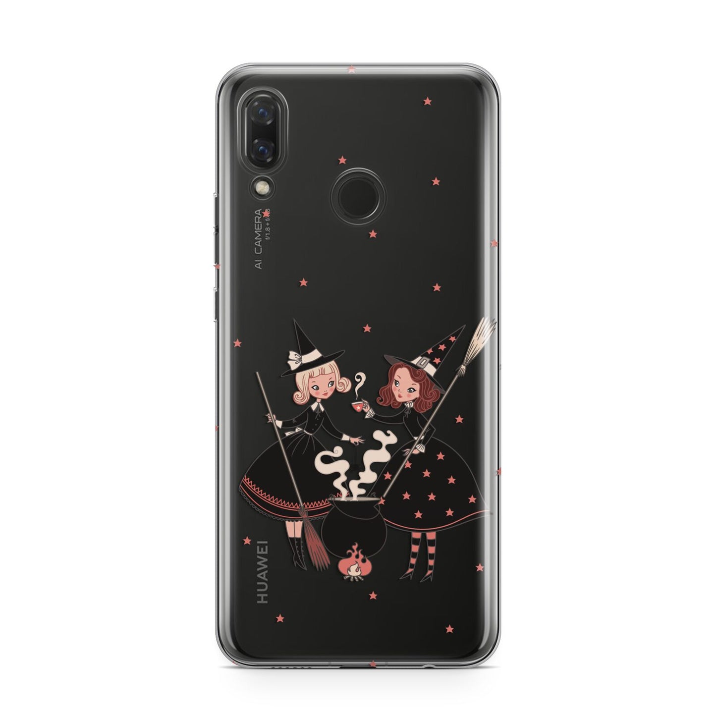 Cartoon Witch Girls Huawei Nova 3 Phone Case