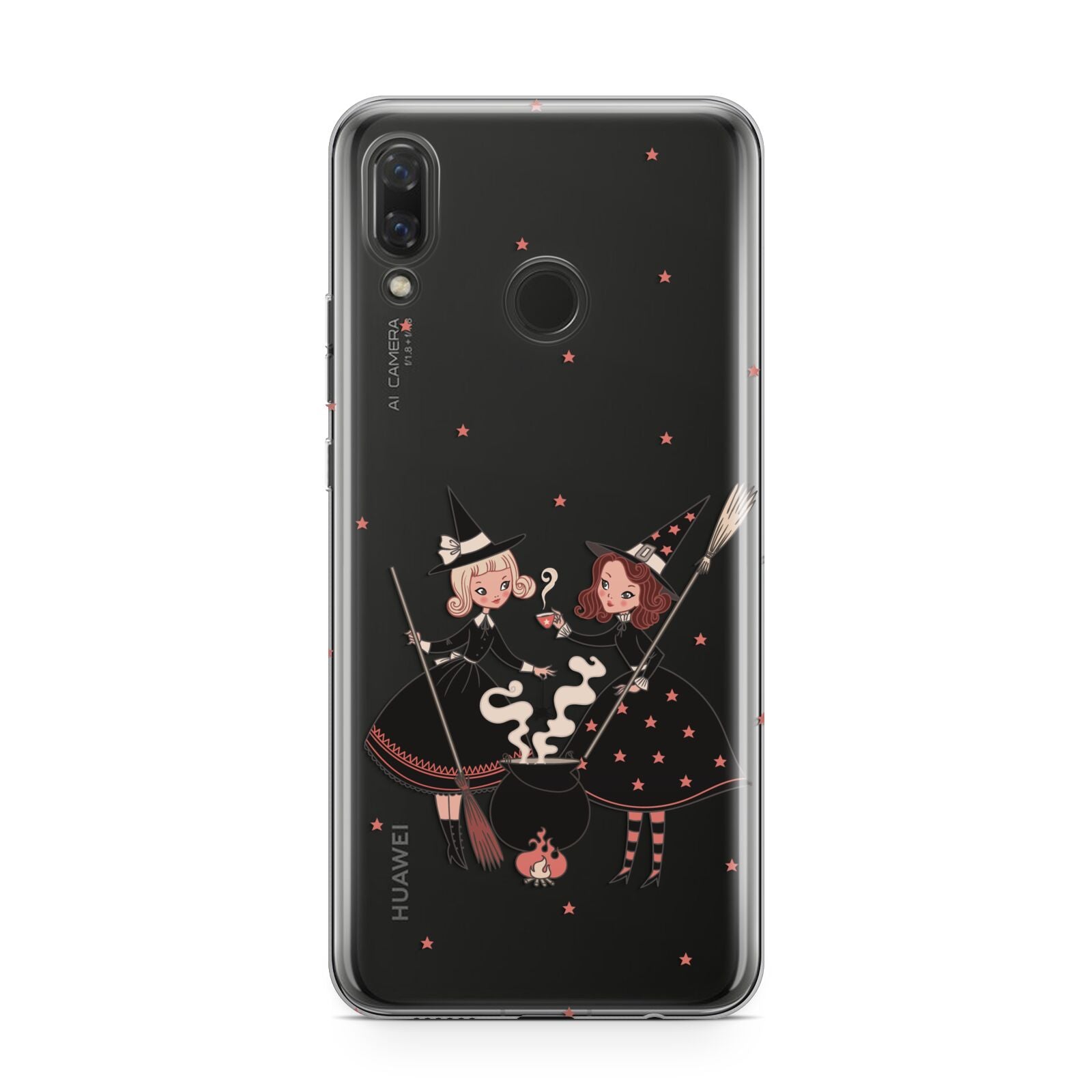 Cartoon Witch Girls Huawei Nova 3 Phone Case