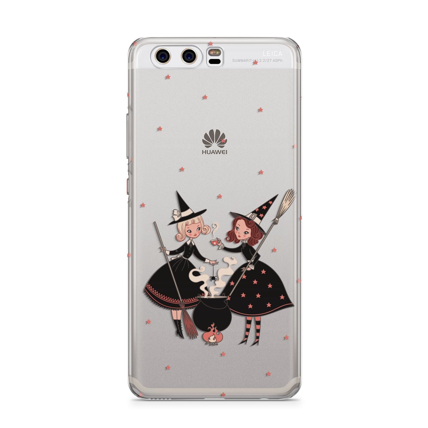 Cartoon Witch Girls Huawei P10 Phone Case