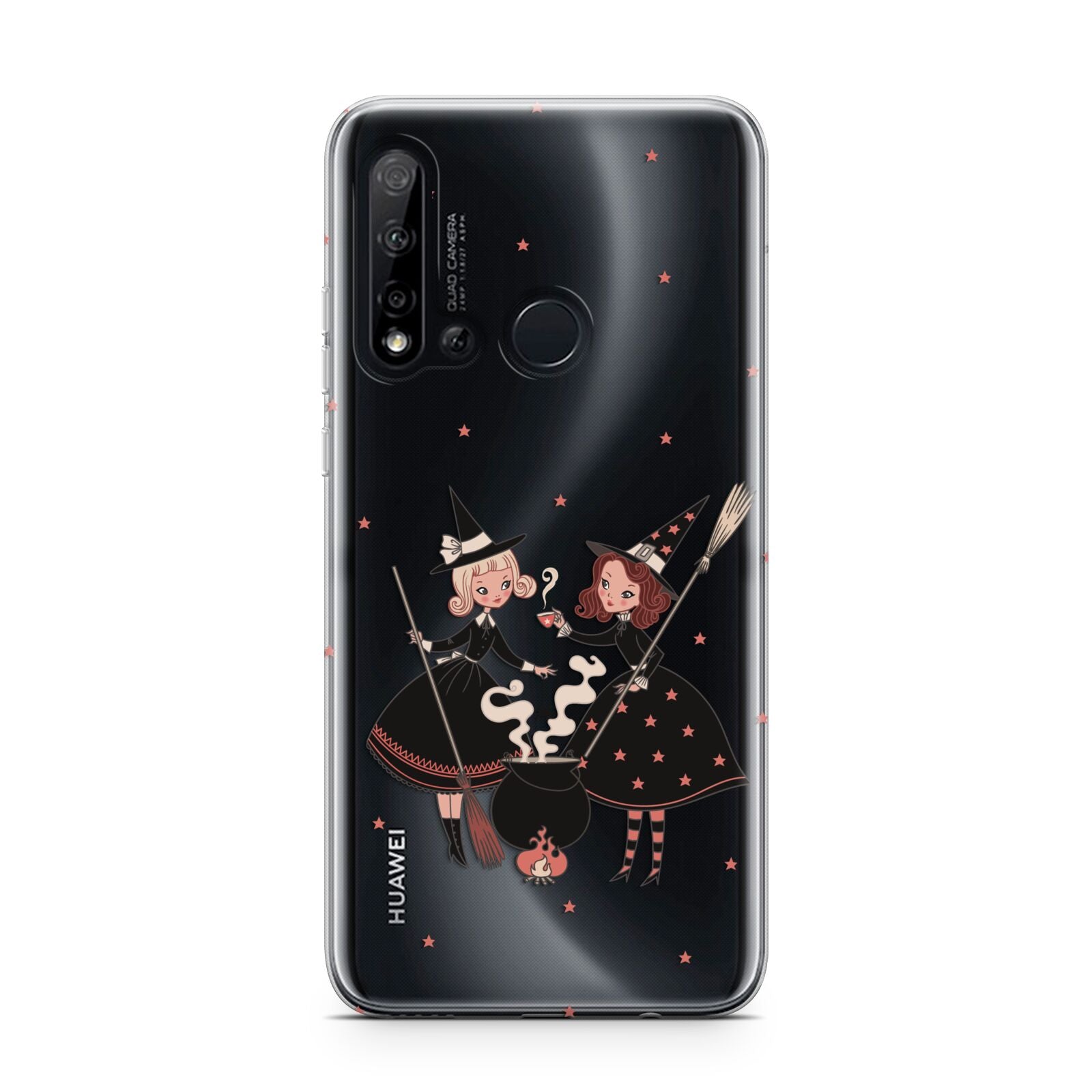 Cartoon Witch Girls Huawei P20 Lite 5G Phone Case