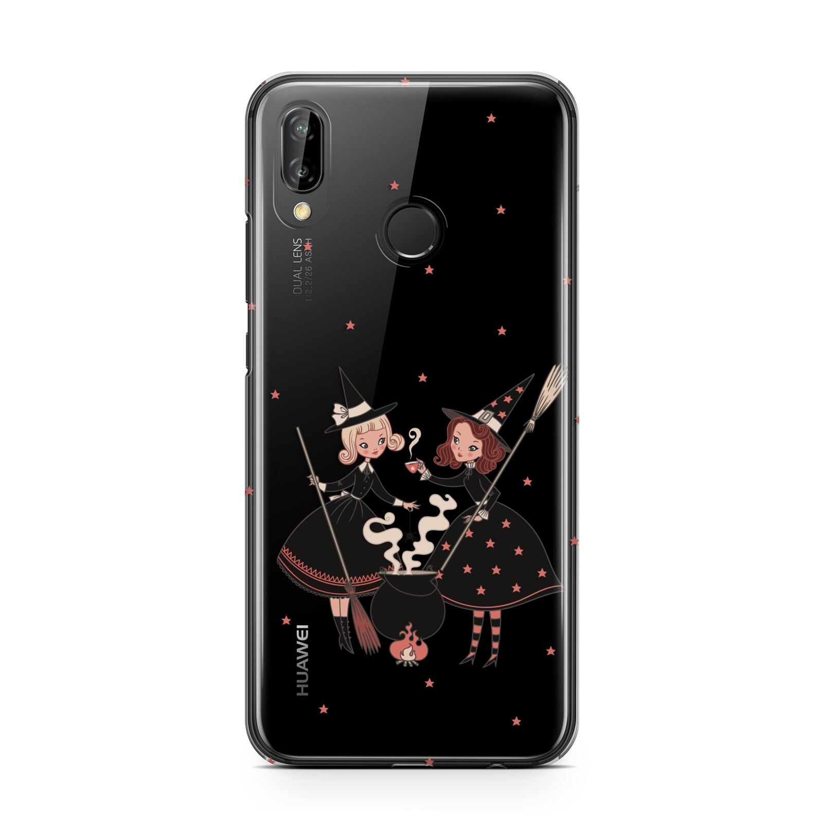 Cartoon Witch Girls Huawei P20 Lite Phone Case