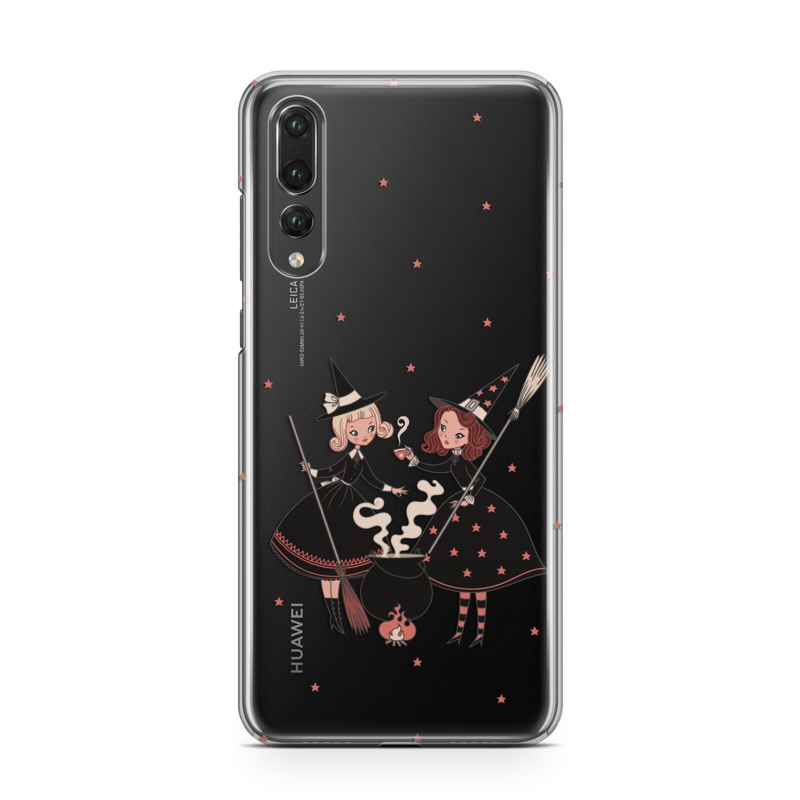 Cartoon Witch Girls Huawei P20 Pro Phone Case