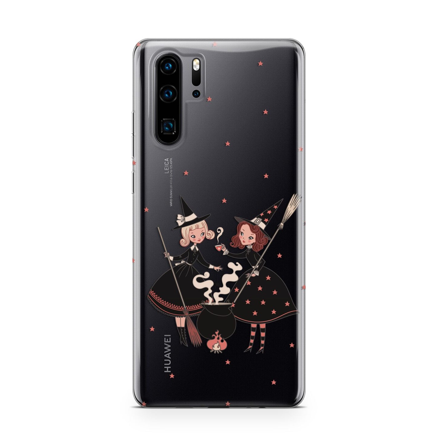 Cartoon Witch Girls Huawei P30 Pro Phone Case