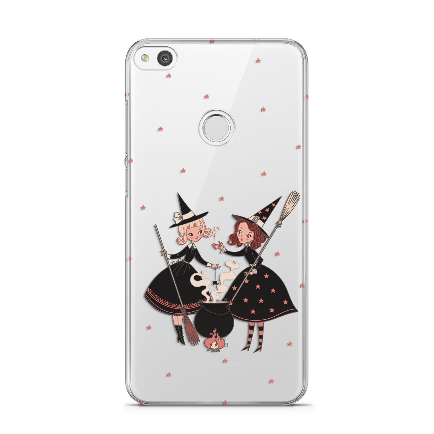 Cartoon Witch Girls Huawei P8 Lite Case