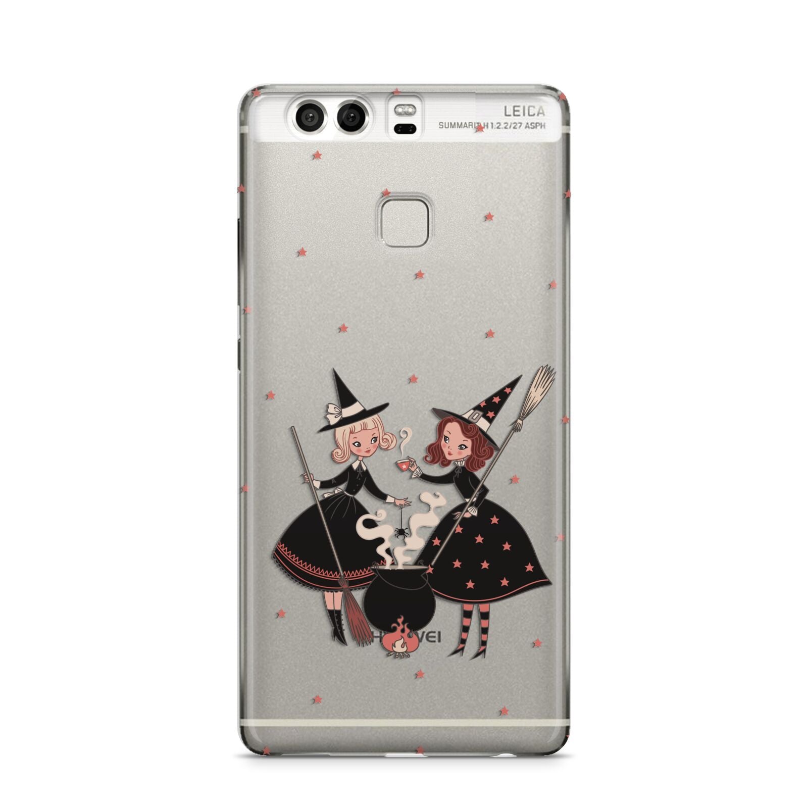 Cartoon Witch Girls Huawei P9 Case