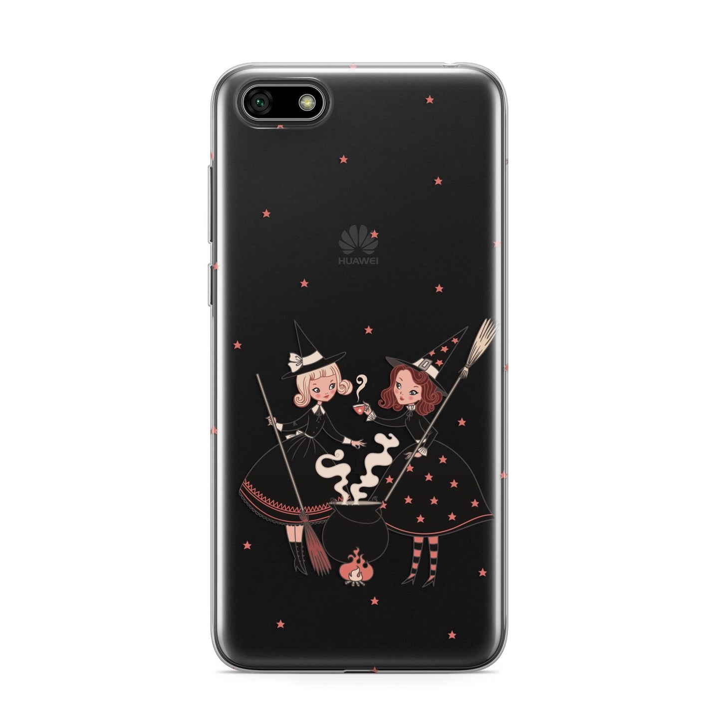 Cartoon Witch Girls Huawei Y5 Prime 2018 Phone Case