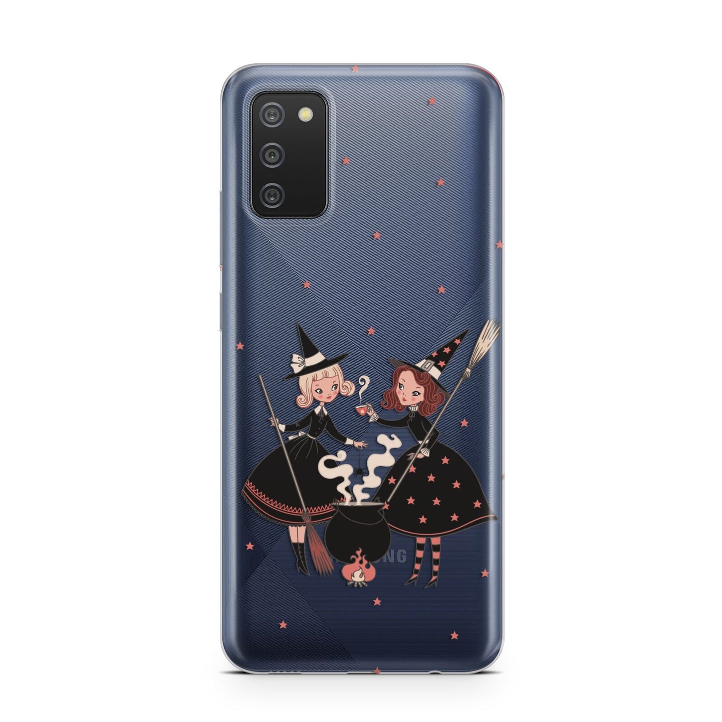 Cartoon Witch Girls Samsung A02s Case