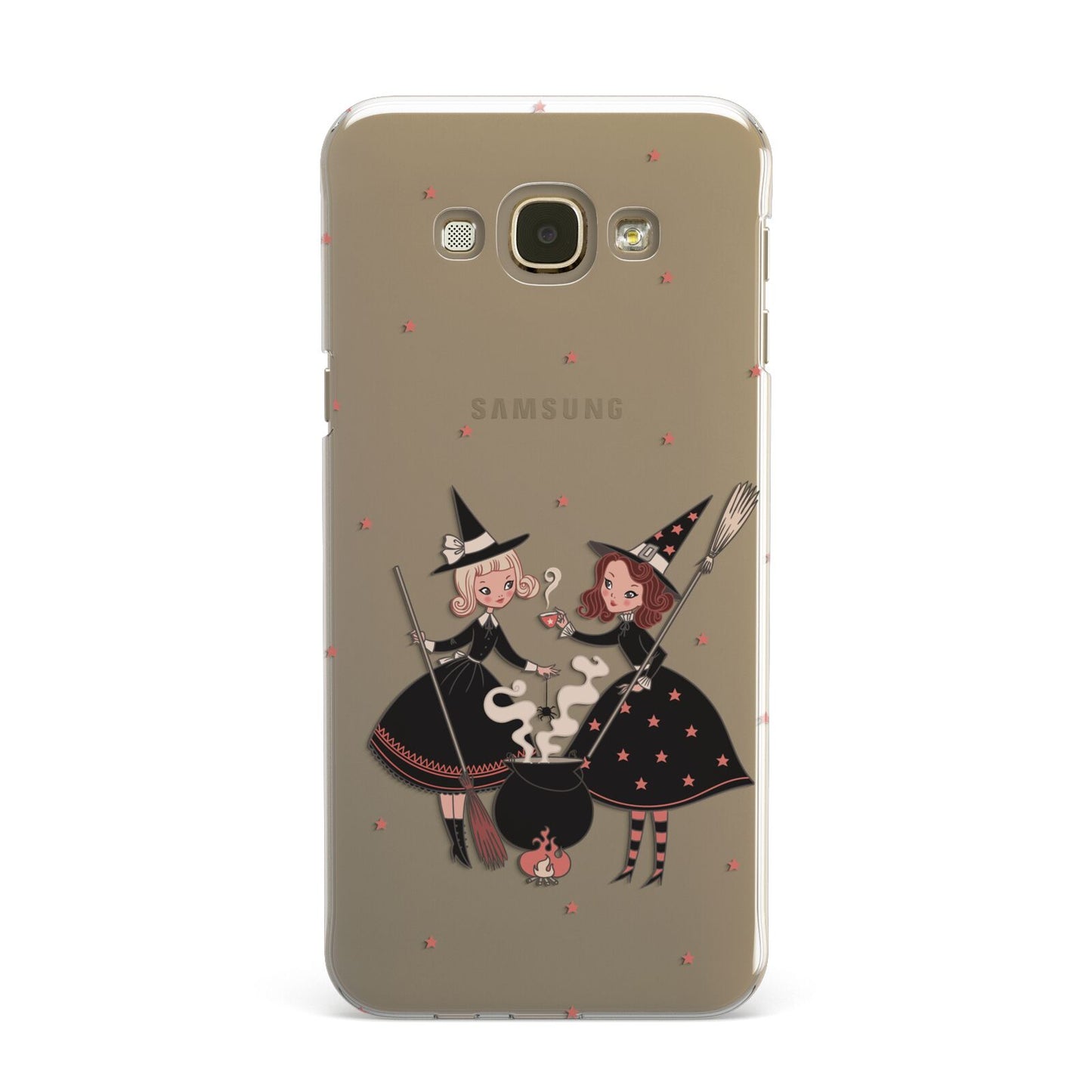 Cartoon Witch Girls Samsung Galaxy A8 Case