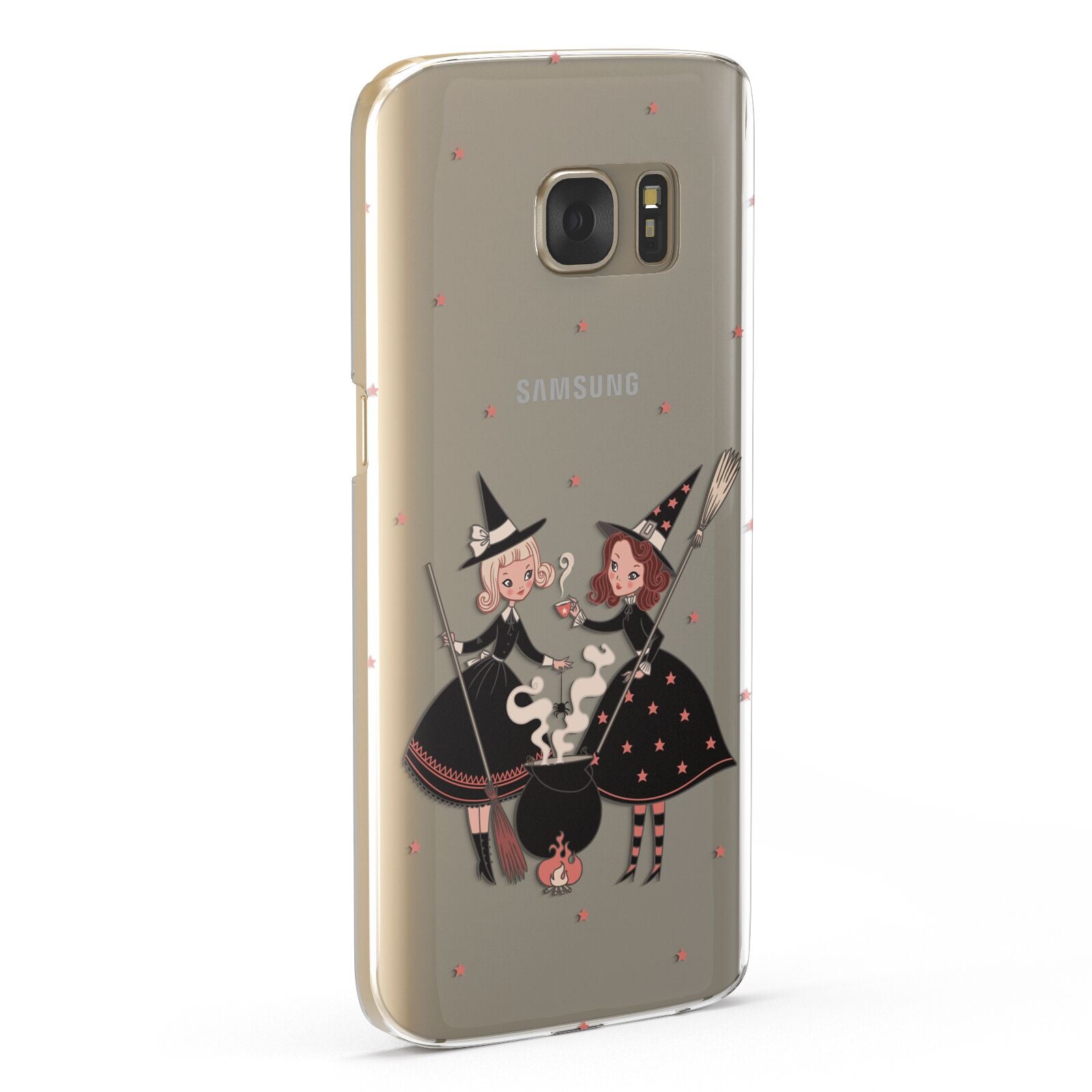 Cartoon Witch Girls Samsung Galaxy Case Fourty Five Degrees